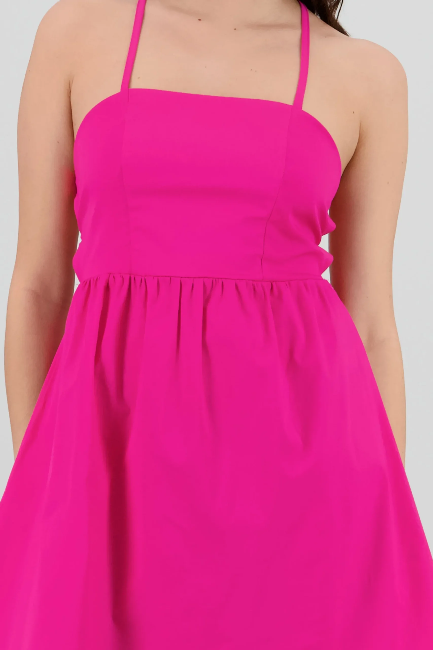 Shasa Tie Back Mini Dress
