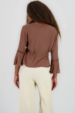 Shasa Tie Detail Blouse