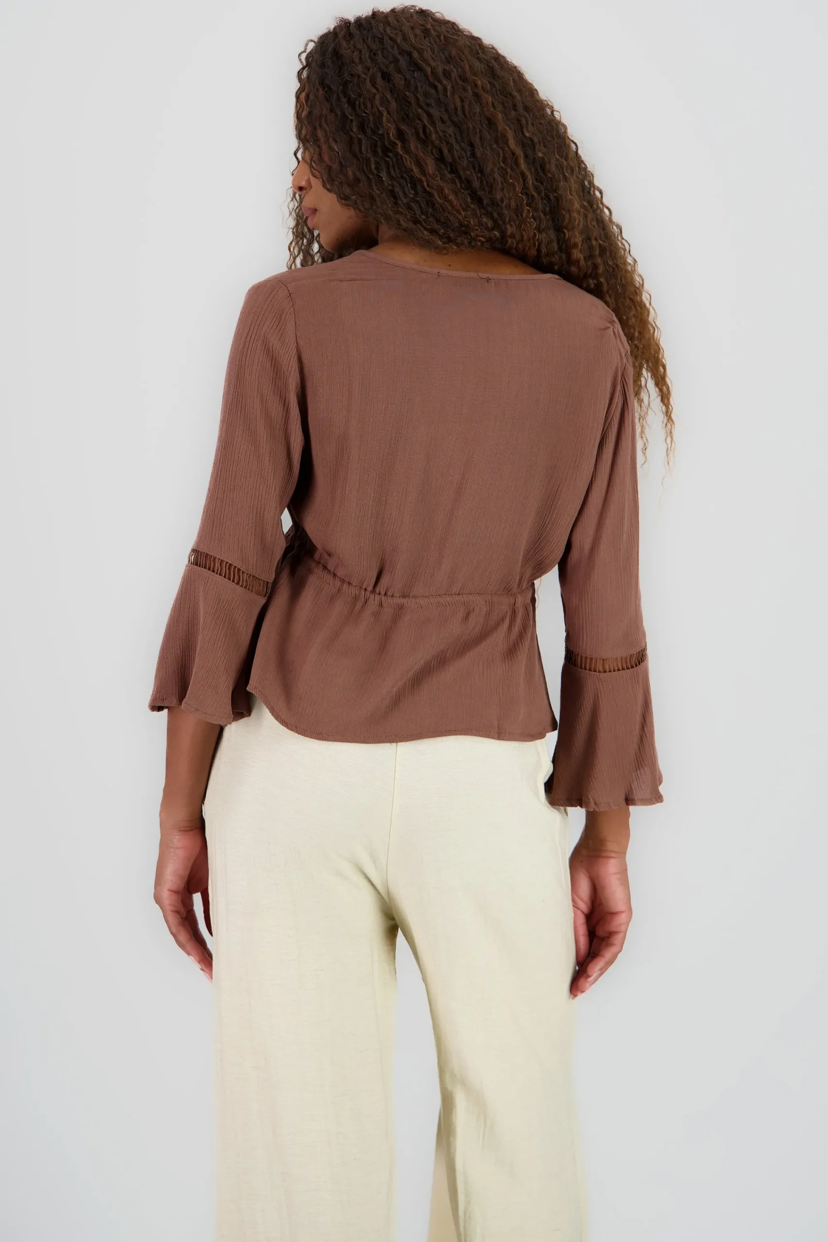Shasa Tie Detail Blouse