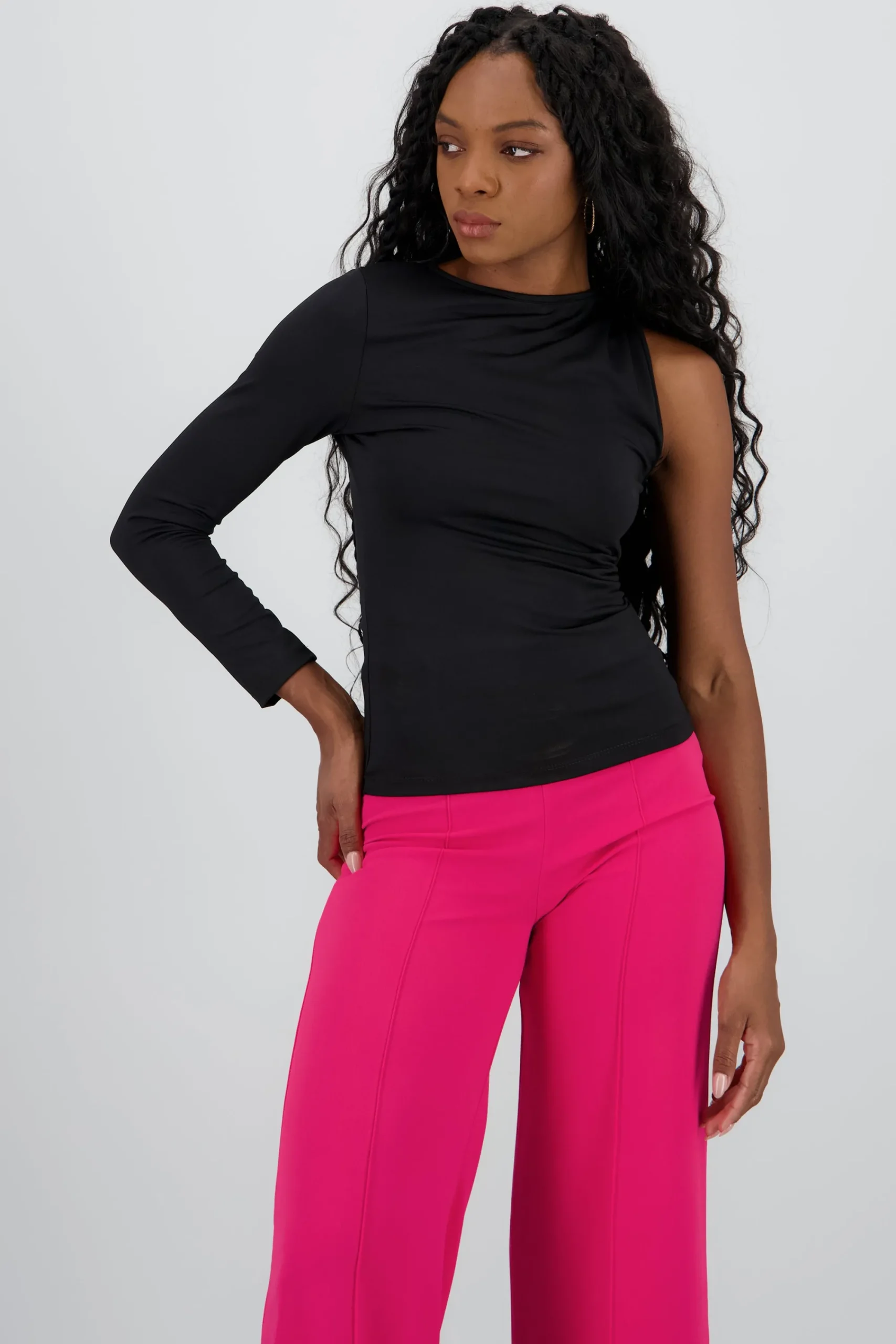 Shasa Tie Detail Top