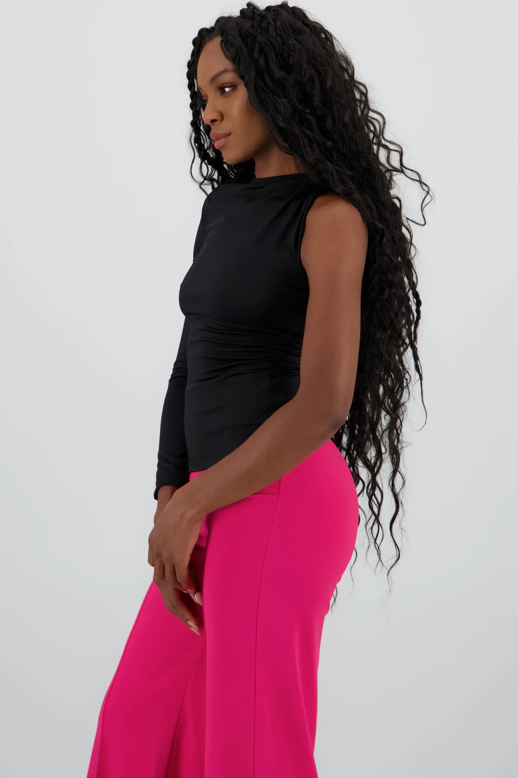 Shasa Tie Detail Top