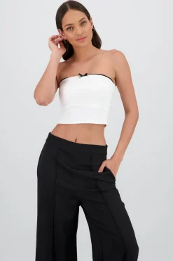 Shasa Top with Bow Detail