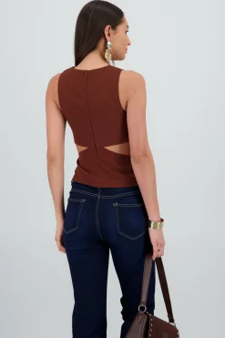 Shasa Top with Seam Accents