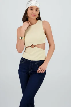Shasa Top with Seam Accents