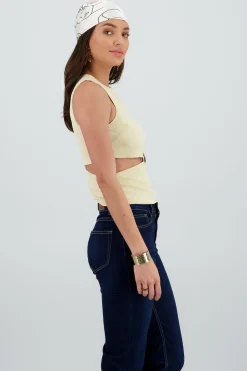 Shasa Top with Seam Accents