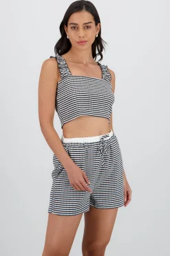 Shasa Top with Strap Detail