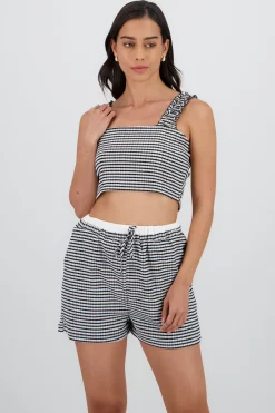 Shasa Top with Strap Detail