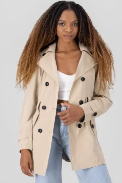 Shasa Trench Coat With Belt