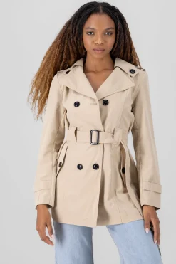 Shasa Trench Coat With Belt