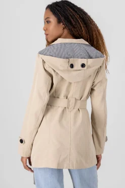 Shasa Trench Coat With Belt