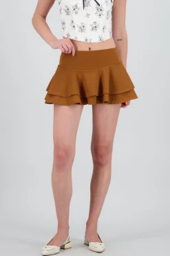 Shasa Triple Ruffle Skirt