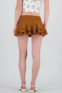 Shasa Triple Ruffle Skirt