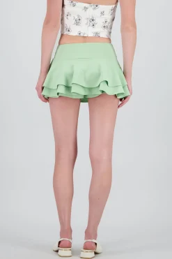 Shasa Triple Ruffle Skirt