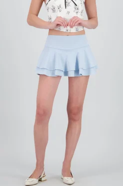 Shasa Triple Ruffle Skirt
