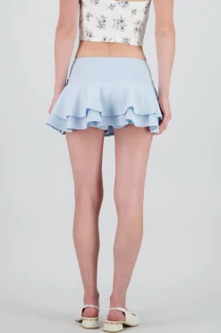Shasa Triple Ruffle Skirt