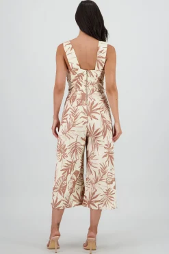 Shasa Tropical Dress with Cups