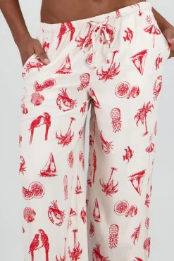 Shasa Tropical Print Pants