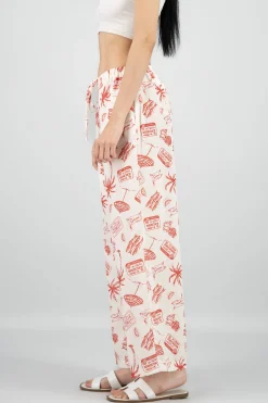 Shasa Tropical Print Pants