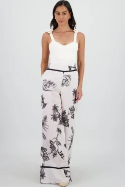 Shasa Tropical Print Pants