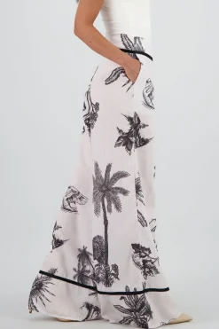 Shasa Tropical Print Pants