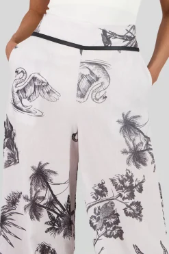Shasa Tropical Print Pants