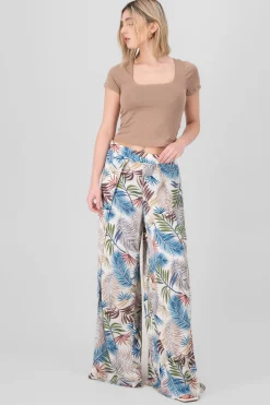 Shasa Tropical Print Pants