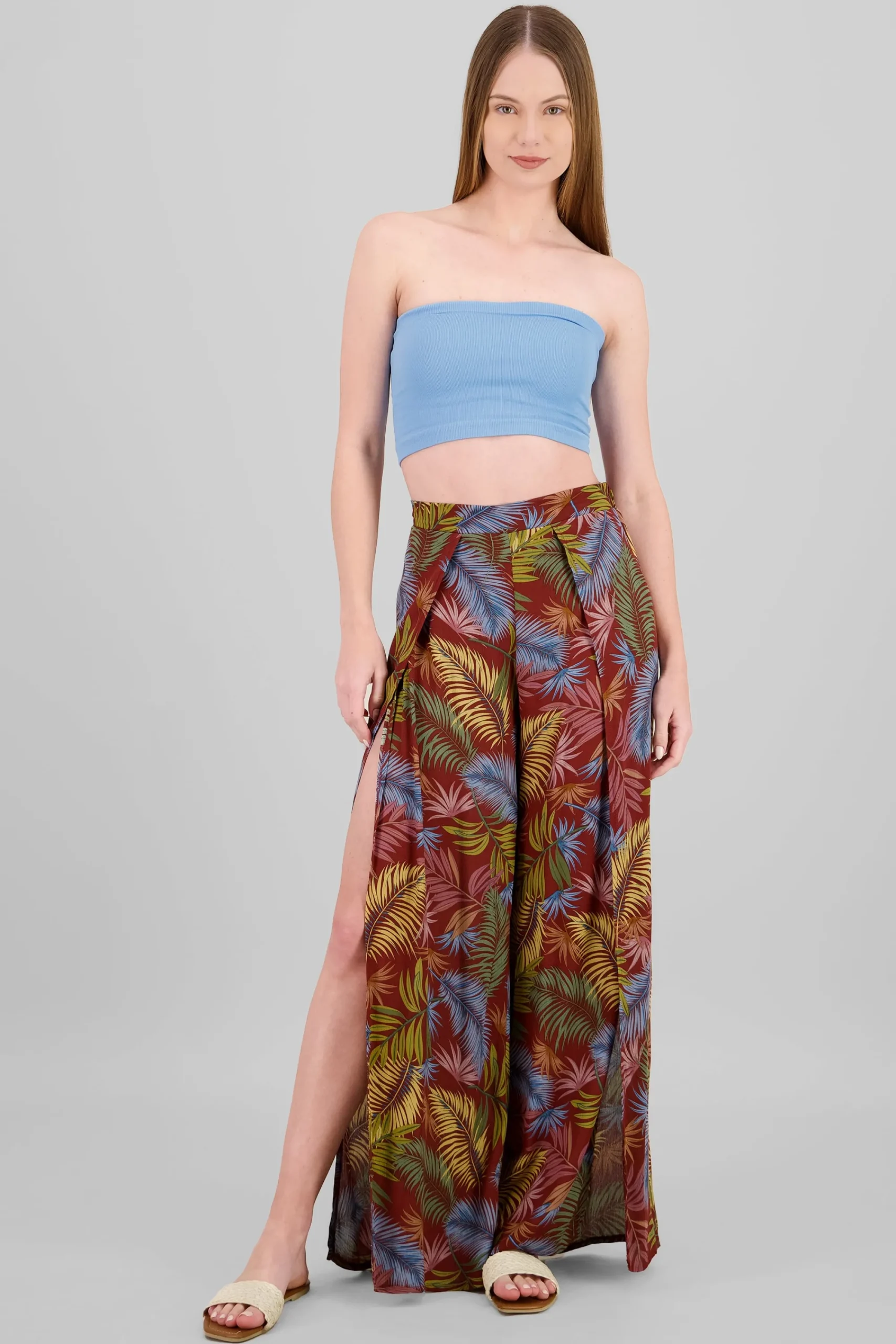 Shasa Tropical Print Pants