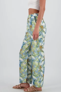 Shasa Tropical Wide Leg Pants