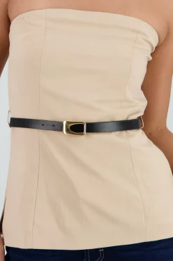 Shasa Tube Top With Belt