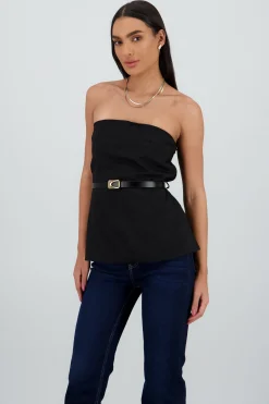 Shasa Tube Top With Belt