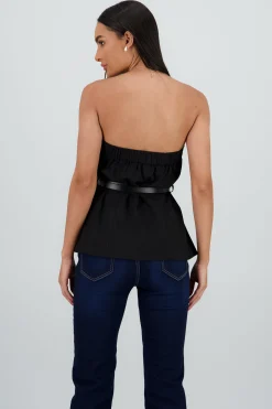 Shasa Tube Top With Belt