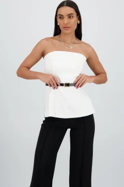 Shasa Tube Top With Belt