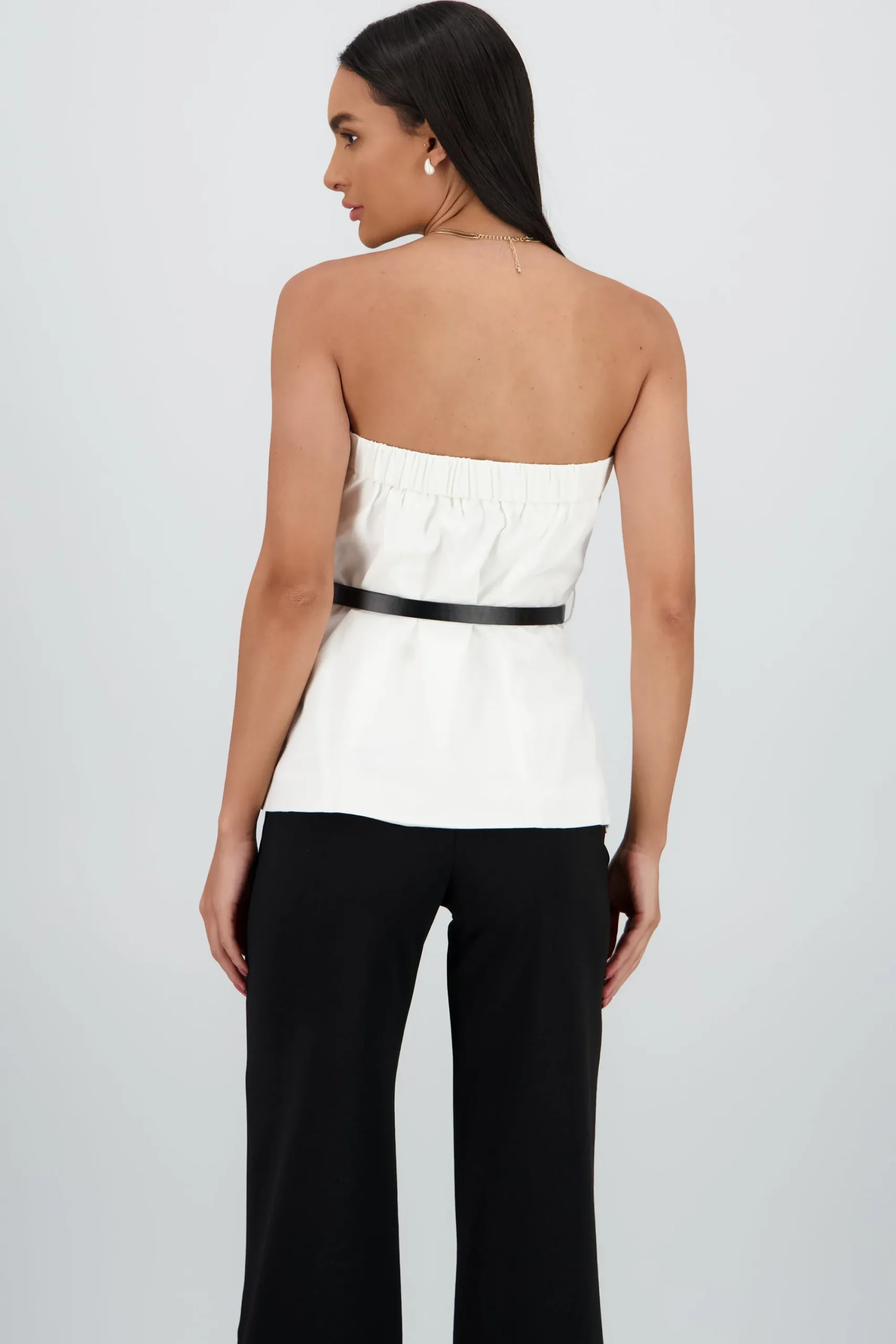 Shasa Tube Top With Belt