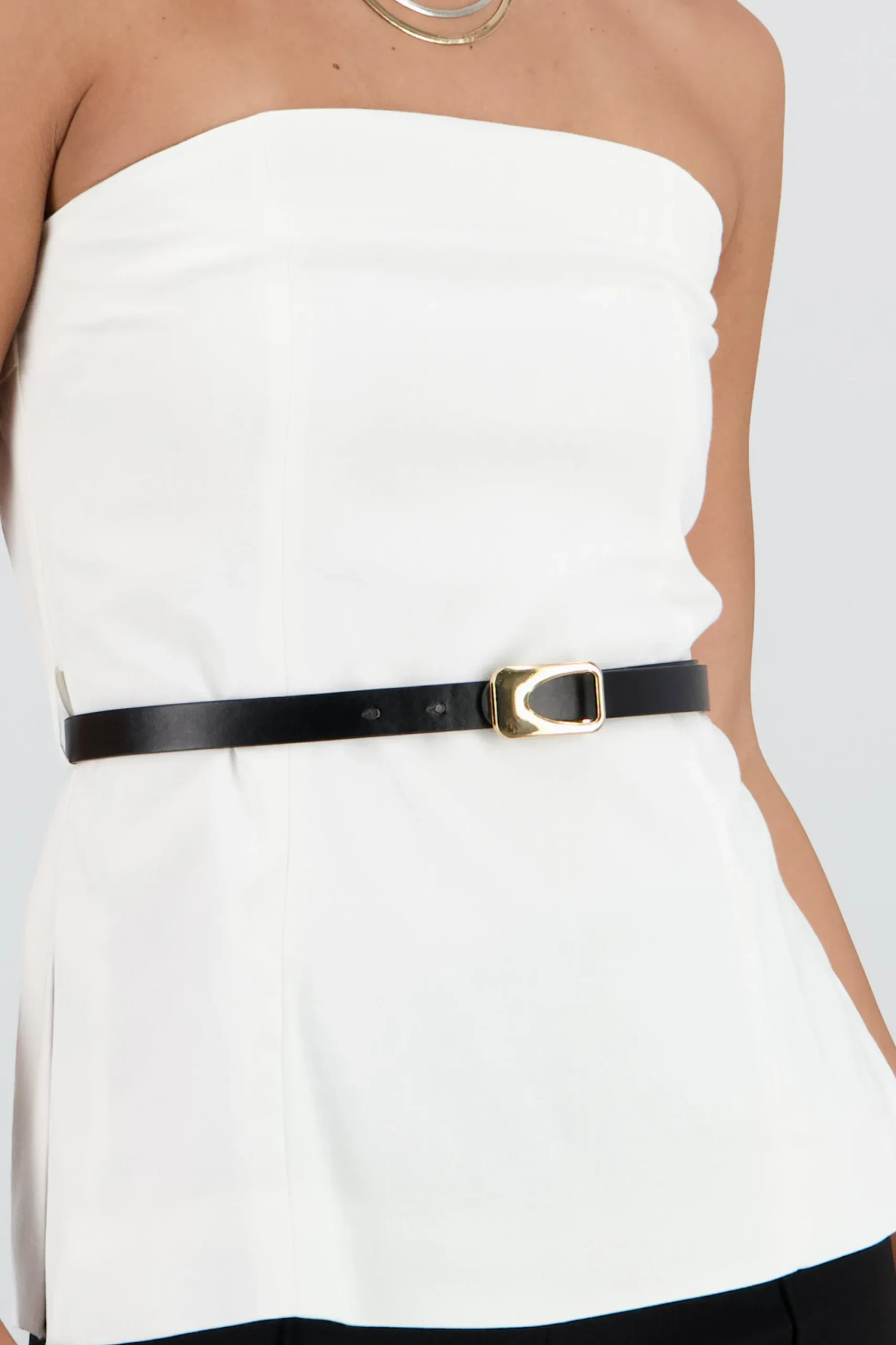 Shasa Tube Top With Belt