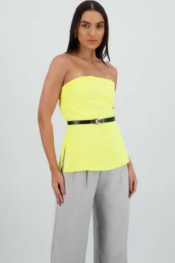 Shasa Tube Top With Belt