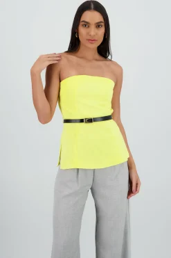 Shasa Tube Top With Belt