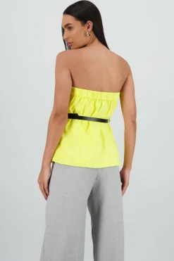 Shasa Tube Top With Belt