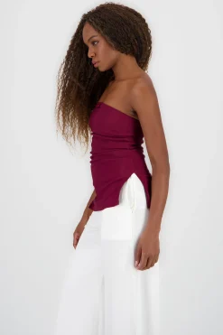 Shasa Tube Top with Bow
