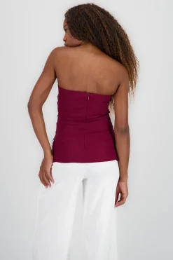 Shasa Tube Top with Bow