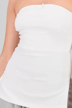 Shasa Tube Top with Bow