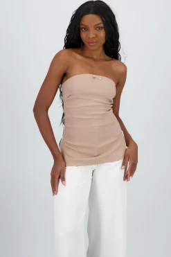 Shasa Tube Top with Bow