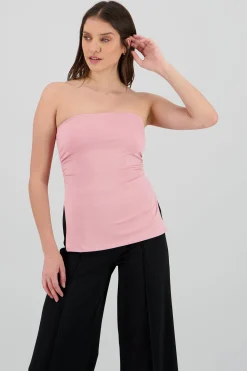 Shasa Tube Top With Slit