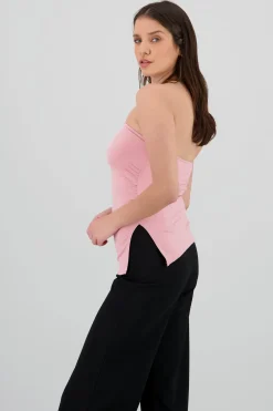 Shasa Tube Top With Slit