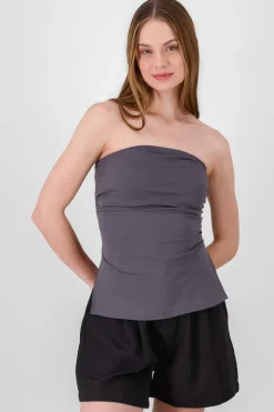 Shasa Tube Top With Slit