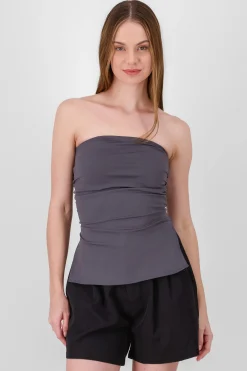 Shasa Tube Top With Slit