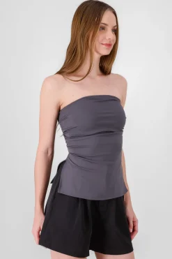 Shasa Tube Top With Slit