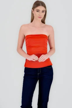 Shasa Tube Top With Slit