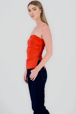 Shasa Tube Top With Slit