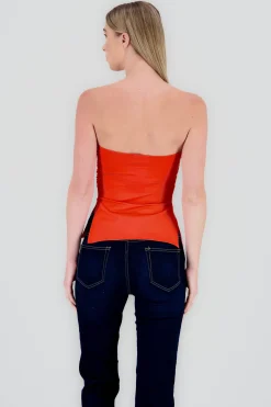 Shasa Tube Top With Slit