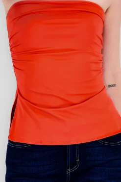 Shasa Tube Top With Slit